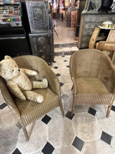 Jardin - Fauteuils en osier