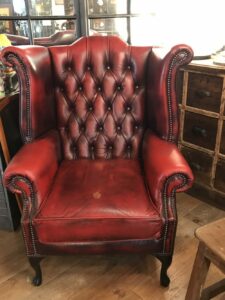 Fauteuils - Fauteuil cuir anglais