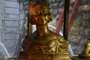 Jardin - Statue buste