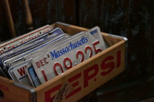 Objets deco - Plaques d'immatriculations USA