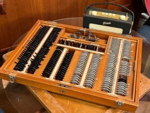 Objets déco - Plateau réglages optiques