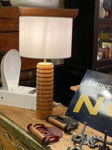 Luminaires - Lampe pied en bois